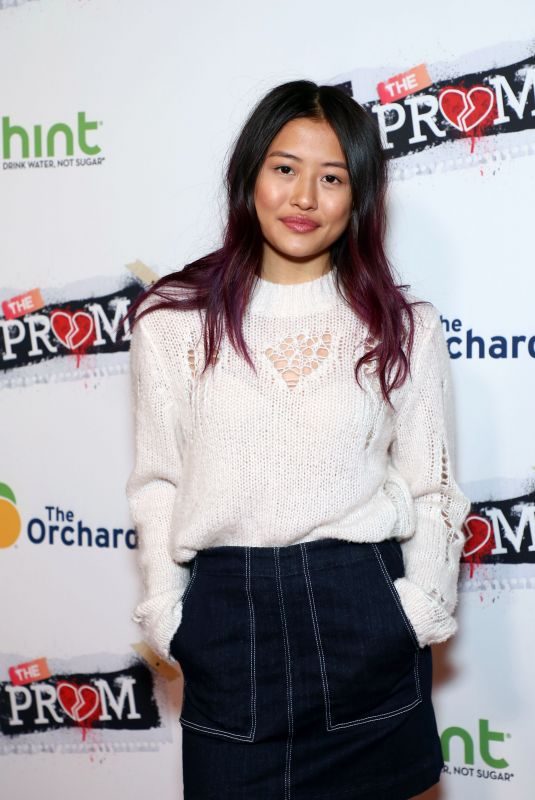 HALEY TJU at F the Prom Premiere in Hollywood 11/29/2017