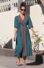 HALLE BERRY at a Nail Salon in West Hollywood12/13/2017