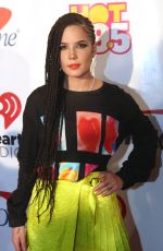 HALSEY at 99.5 Iheartradio Jingle Ball 2017 in Washington 12/11/2017