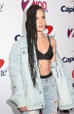 HALSEY at Z100 Jingle Ball in New York 12/08/2017