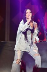 HALSEY at Z100 Jingle Ball in New York 12/08/2017