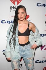HALSEY at Z100 Jingle Ball in New York 12/08/2017