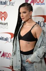 HALSEY at Z100 Jingle Ball in New York 12/08/2017