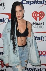 HALSEY at Z100 Jingle Ball in New York 12/08/2017