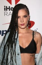 HALSEY at Z100 Jingle Ball in New York 12/08/2017