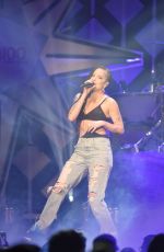 HALSEY at Z100 Jingle Ball in New York 12/08/2017