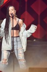 HALSEY at Z100 Jingle Ball in New York 12/08/2017