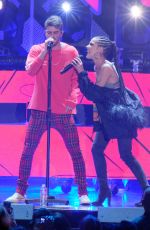 HALSEY Performs at Iheartradio 102.7 Kiis FM’s Jingle Ball in Los Angeles 12/01/2017