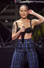 HALSEY Performs at Wild 94.9’s FM’s Jingle Ball in San Jose 11/30/2017