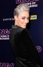 HATTY KEANE at Bingo the King of the Morning Premiere at Curzon Mayfair in London 12/13/2017
