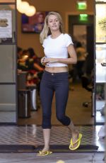 HAYLEY ROBERTS at a Nail Salon in Calabasas 11/30/2017