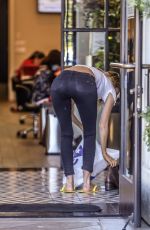HAYLEY ROBERTS at a Nail Salon in Calabasas 11/30/2017
