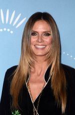 HEIDI KLUM at Cirque Du Soleil Presents Luzia at Dodger Stadium in Los Angeles 12/12/2017