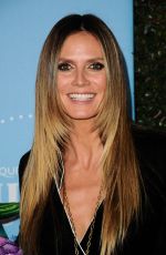 HEIDI KLUM at Cirque Du Soleil Presents Luzia at Dodger Stadium in Los Angeles 12/12/2017