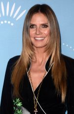 HEIDI KLUM at Cirque Du Soleil Presents Luzia at Dodger Stadium in Los Angeles 12/12/2017