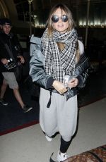 HEIDI KLUM at Los Angeles International Airport 12/20/2017