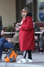 HEIDI KLUM Out in Disneyland in Anaheim 12/21/2017