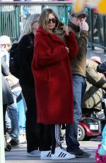 HEIDI KLUM Out in Disneyland in Anaheim 12/21/2017