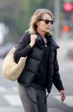 HELEN HUNT Heading to Yoga Class in Los Angeles 12/26/2017