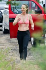 HELEN HUNT in Bikini Top on Vacation in Hawaii 12/20/2017