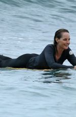 HELEN HUNT in Bikini Top on Vacation in Hawaii 12/20/2017