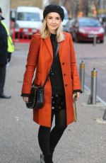 HELEN SKELTON Leaves ITV Studios in London 11/30/2017