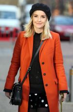 HELEN SKELTON Leaves ITV Studios in London 11/30/2017