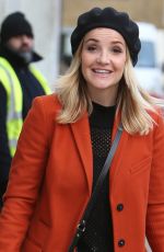 HELEN SKELTON Leaves ITV Studios in London 11/30/2017