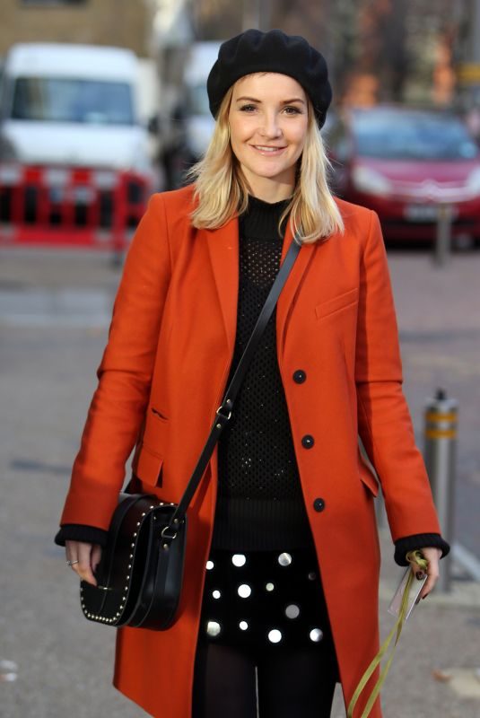 HELEN SKELTON Leaves ITV Studios in London 11/30/2017