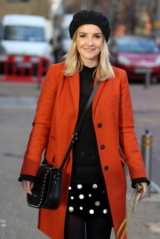 HELEN SKELTON Leaves ITV Studios in London 11/30/2017