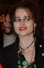 HELENA BONHAM CARTER at Hamilton Musical Press Night in London 12/21/2017