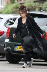 HELENA BONHAM CARTER Out and About in London 12/24/2017