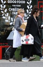 HELENA BONHAM CARTER Out and About in London 12/24/2017