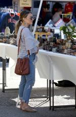HILARY DUFF and Matthew Koma at Fairfax Flea Market in Studio City 12/03/2017