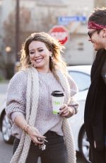 HILARY DUFF and Matthew Koma Out for Coffee in Studio City 12/05/2017