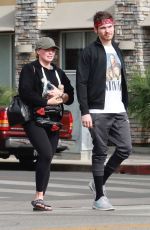 HILARY DUFF and Matthew Koma Out in Studio City 12/10/2017
