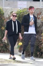 HILARY DUFF and Matthew Koma Out in Studio City 12/10/2017