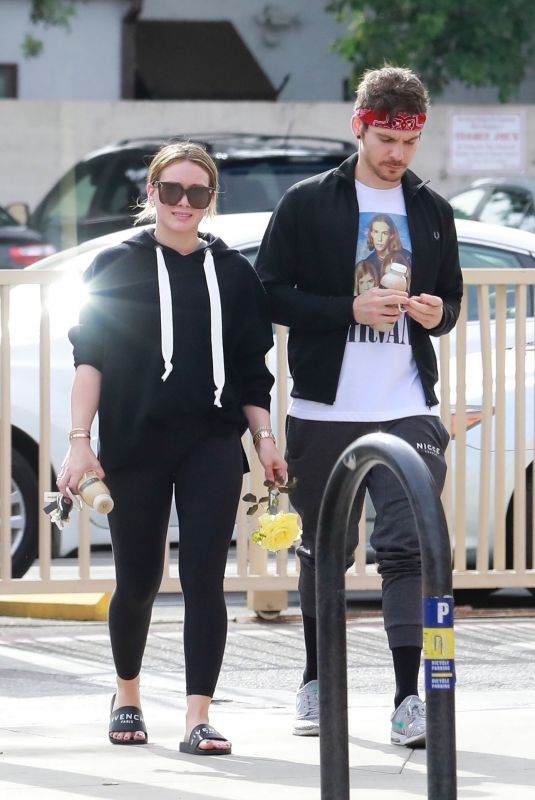 HILARY DUFF and Matthew Koma Out in Studio City 12/10/2017