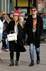 HILARY DUFF and Matthew Koma Out Shopping in New York 12/20/2017