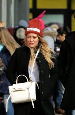 HILARY DUFF and Matthew Koma Out Shopping in New York 12/20/2017