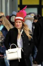 HILARY DUFF and Matthew Koma Out Shopping in New York 12/20/2017