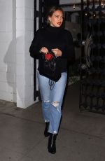 HILARY DUFF Leaves Balayage Hair Salon in Beverly Hills 12/11/2017