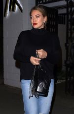 HILARY DUFF Leaves Balayage Hair Salon in Beverly Hills 12/11/2017
