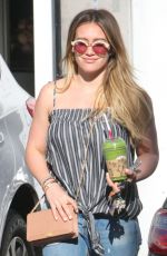 HILARY DUFF Out and About in Bverly Hills 12/29/2017