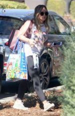 HILARY DUFF Out for Iced Coffee in Studio City 12/01/2017