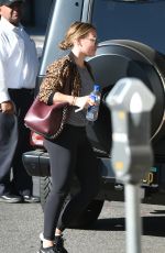 HILARY DUFF Out for Lunch at Joan
