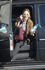 HILARY DUFF Out for Lunch at Joan