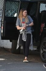 HILARY DUFF Out in Los Angeles 12/12/2017