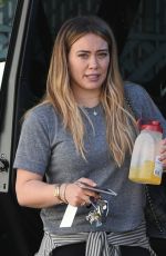 HILARY DUFF Out in Los Angeles 12/12/2017