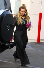 HILARY DUFF Out Shopping in Los Angeles 12/23/2017